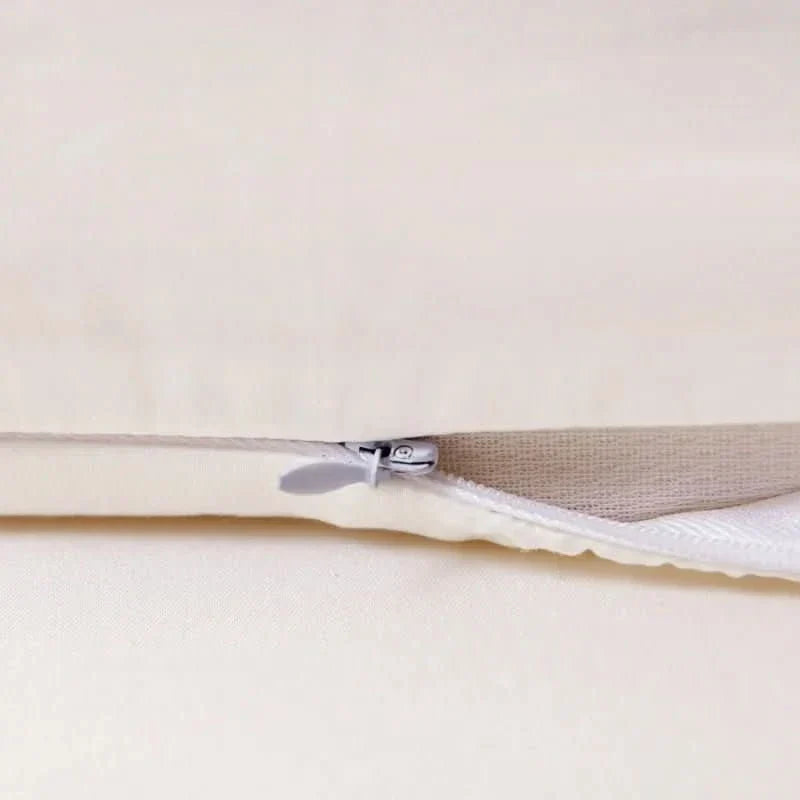 Taie d'oreiller en latex de soie pour un sommeil sain