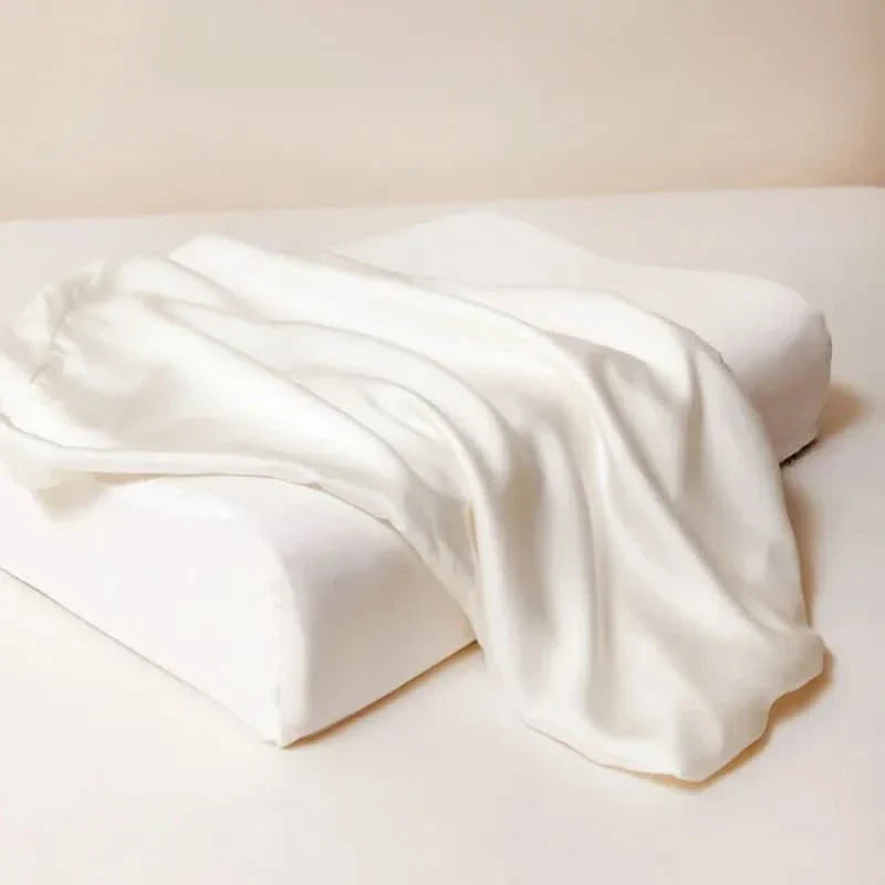 Taie d'oreiller en latex de soie pour un sommeil sain