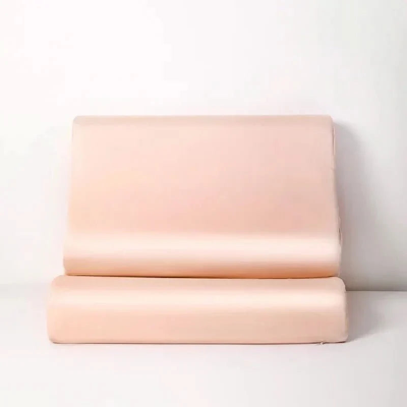 Taie d'oreiller en latex de soie pour un sommeil sain