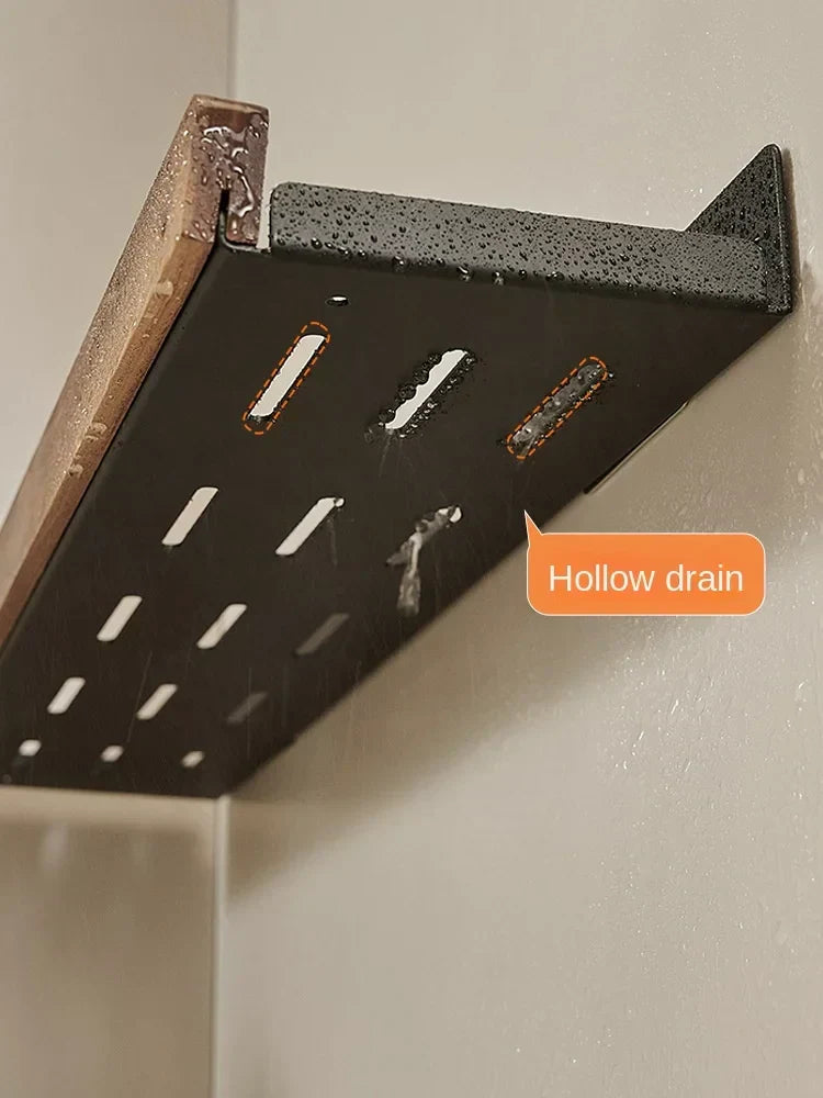 Etagère murale de cuisine en bois – modèle