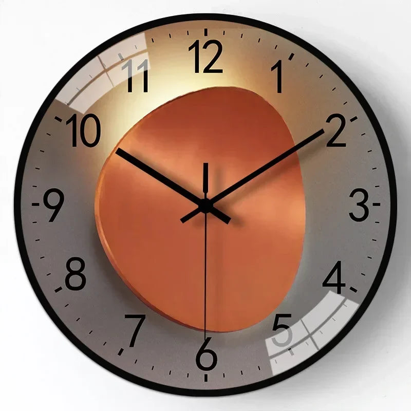 Horloge murale élégante, silencieuse et parfaite pour n'importe quelle pièce