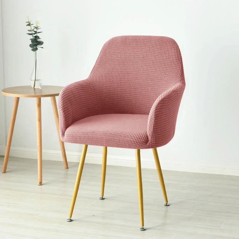 Housse de chaise à dossier haut