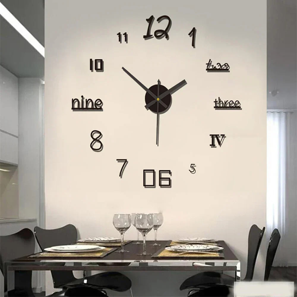 Horloge murale design au design artistique unique – Silencieuse et décorative pour chaque intérieur | Sansotis