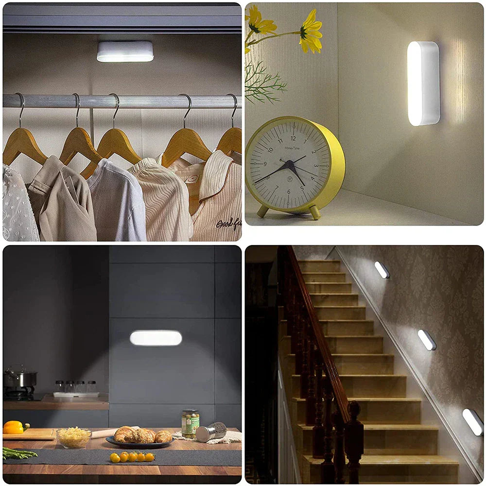 Applique murale à détecteur de mouvement | LED rechargeable par USB sans fil