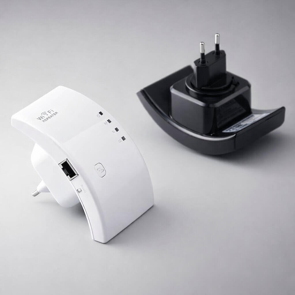 Répéteur WiFi — plus de portée, installation Plug and Play