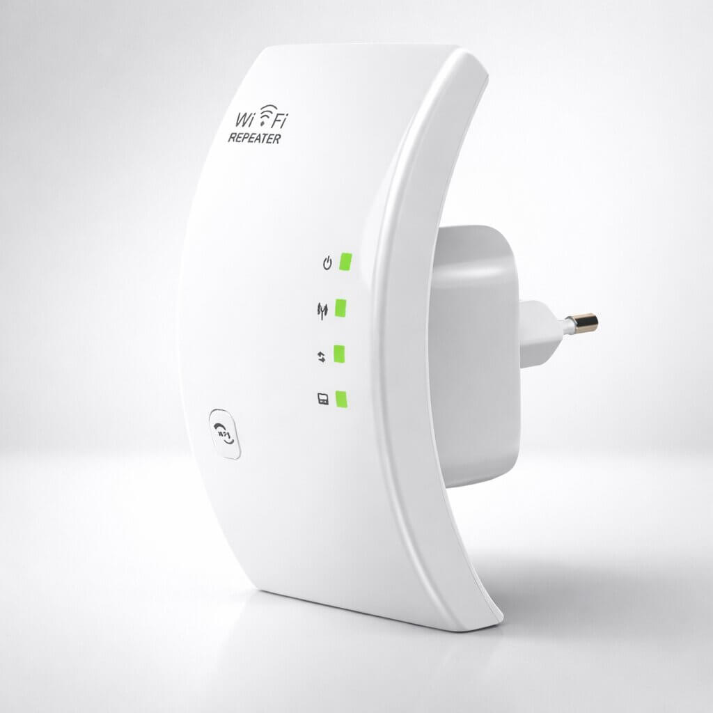Répéteur WiFi — plus de portée, installation Plug and Play