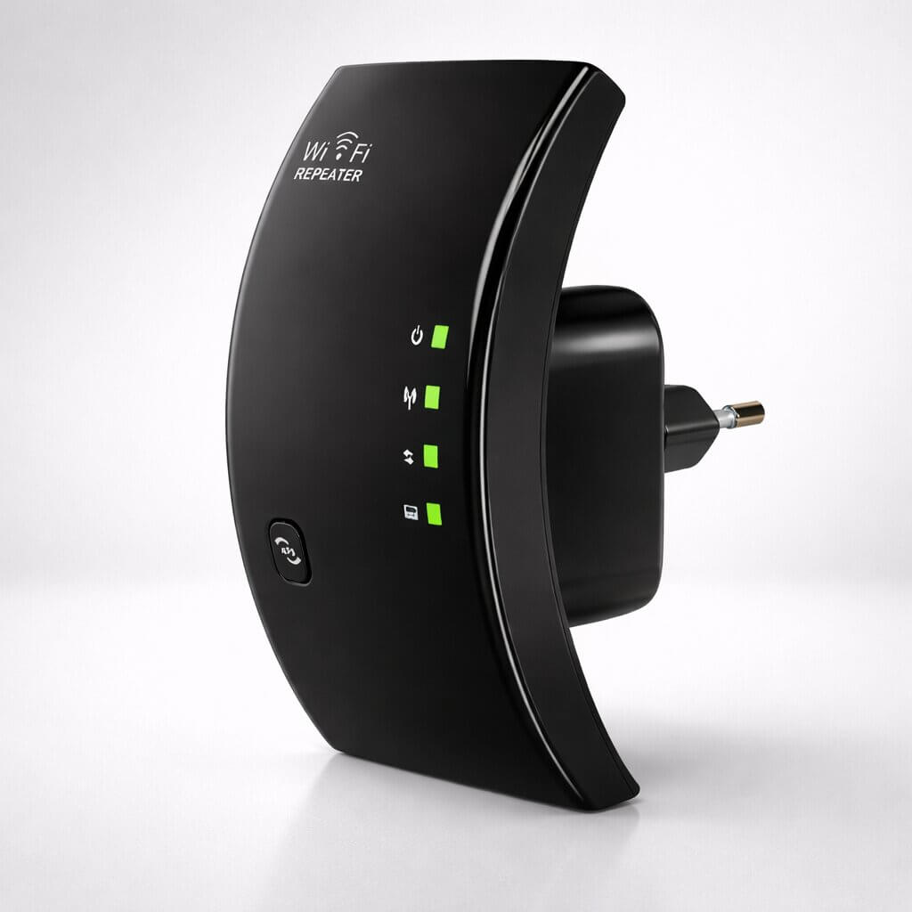 Répéteur WiFi — plus de portée, installation Plug and Play