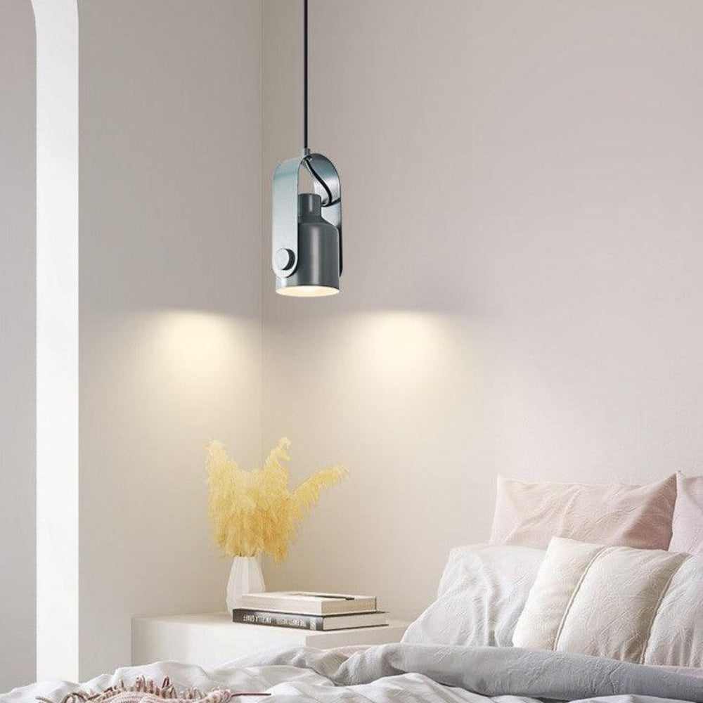 Suspension scandinave aspect bois – Accent lumineux minimaliste et élégant