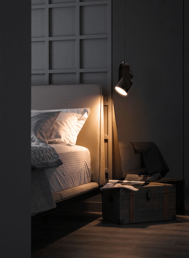 Suspension scandinave aspect bois – Accent lumineux minimaliste et élégant