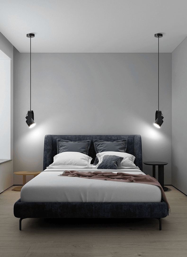 Suspension scandinave aspect bois – Accent lumineux minimaliste et élégant