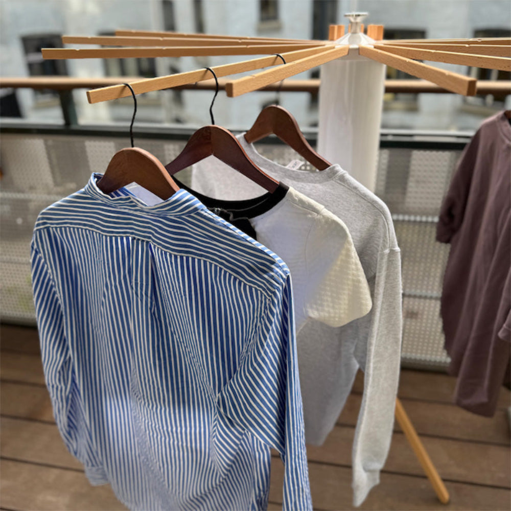 Étendoir à linge intelligent - gain de place - usage intérieur
