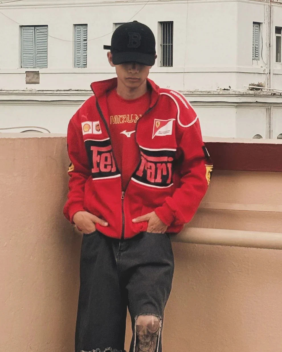 Veste Ferrari Vintage - Unisexe - Rétro
