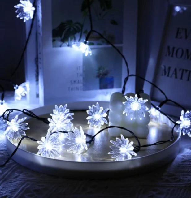 Guirlande lumineuse à fleurs de pêcher