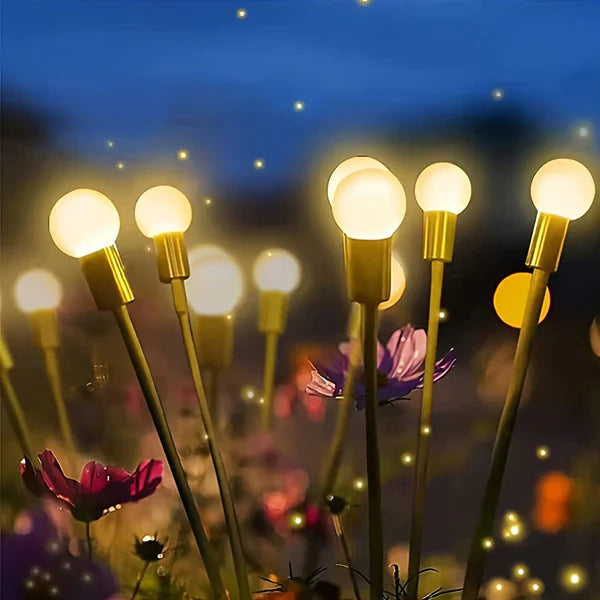 Lampes Solaires de Jardin – Éclairage Starburst Oscillant