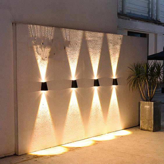 Lampe murale solaire | Automatismes et câbles | Fête humide