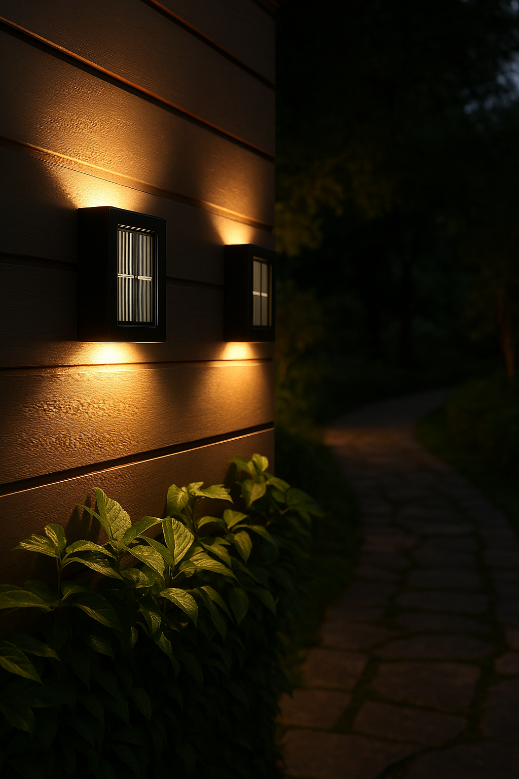 Lampe d'extérieur solaire LED sans fil Blanc chaud 3000K Résistant aux intempéries IP65 Capteur de mouvement Éclairage mural Terrasse Jardin Balcon Éclairage de jardin économe en énergie 8 heures d'autonomie de la batterie | Sansotis