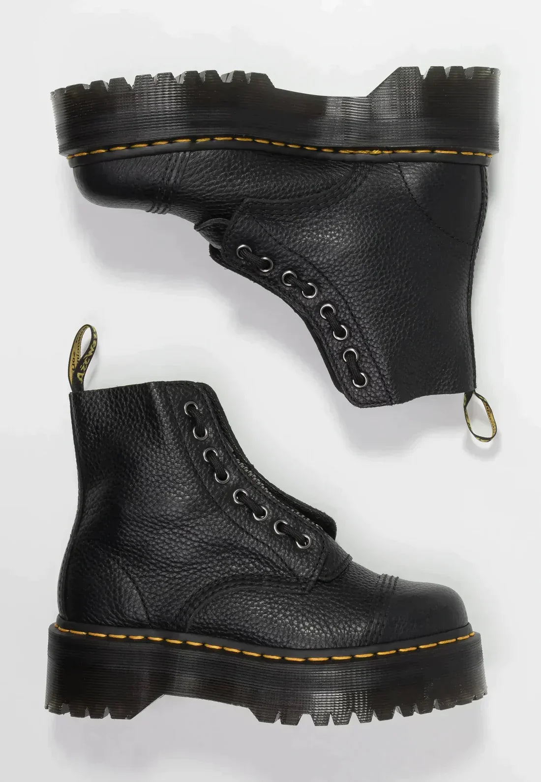 Bottines pour femmes élégantes en cuir à talon robuste et antidérapant