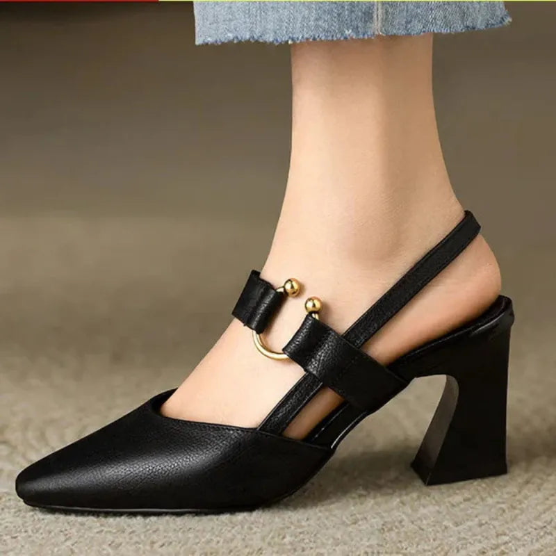 Talons féminins élégants - Chaussures orthopédiques confortables avec soutien pour porter toute la journée