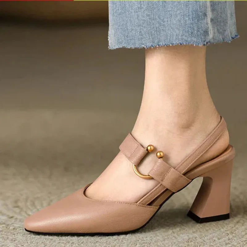 Talons féminins élégants - Chaussures orthopédiques confortables avec soutien pour porter toute la journée