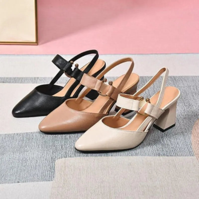 Talons féminins élégants - Chaussures orthopédiques confortables avec soutien pour porter toute la journée