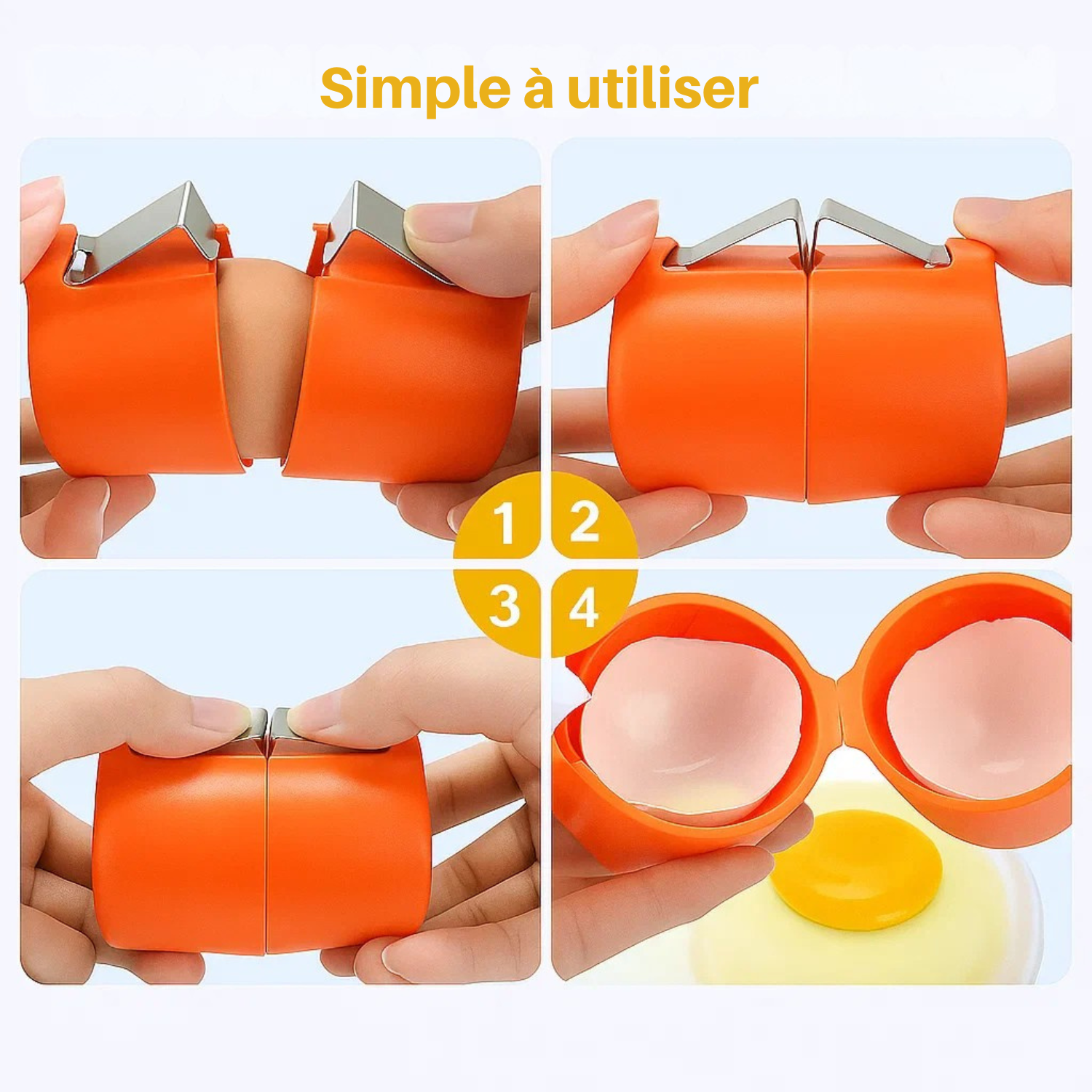 Ouvre-œufs – Ouverture rapide et hygiénique des œufs