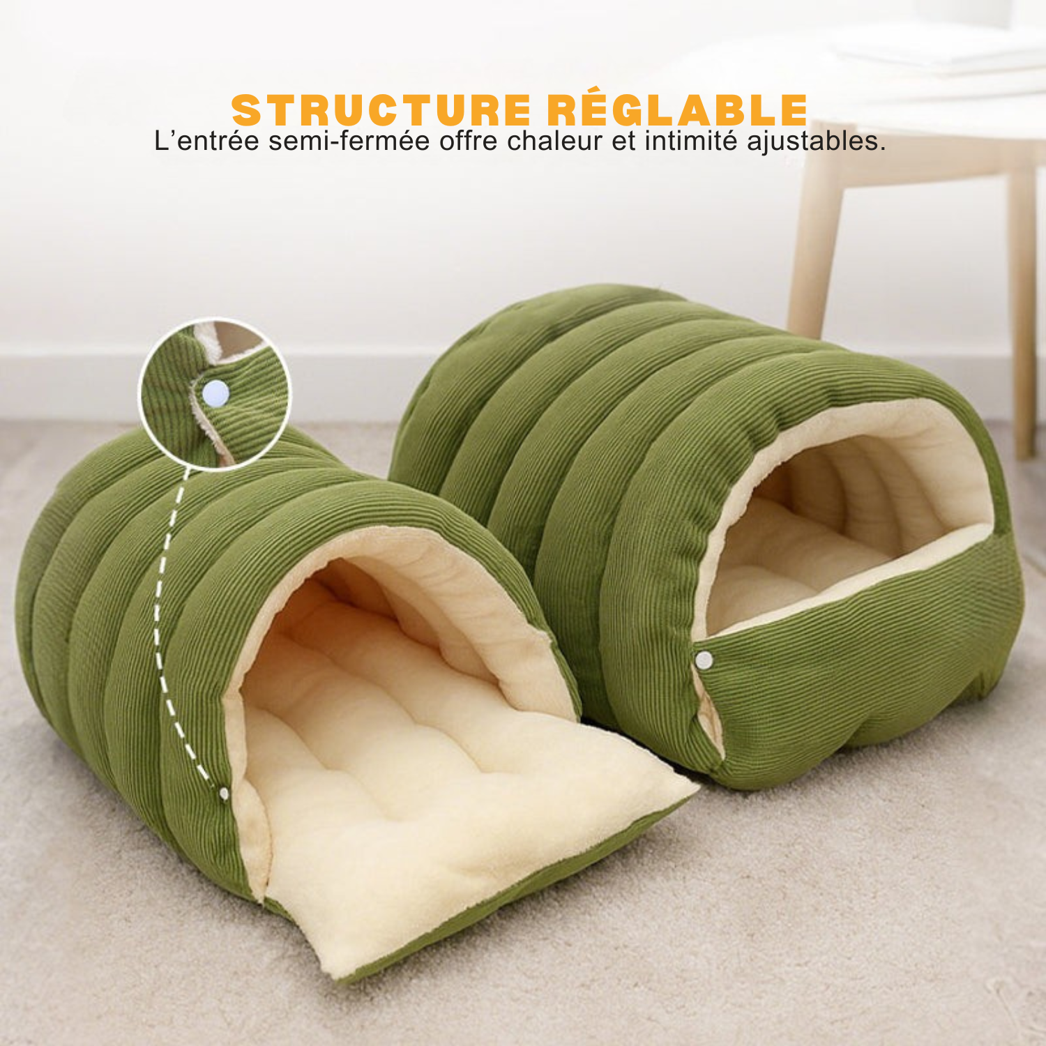 Felltraum – Grotte Deluxe ultra douce pour animaux
