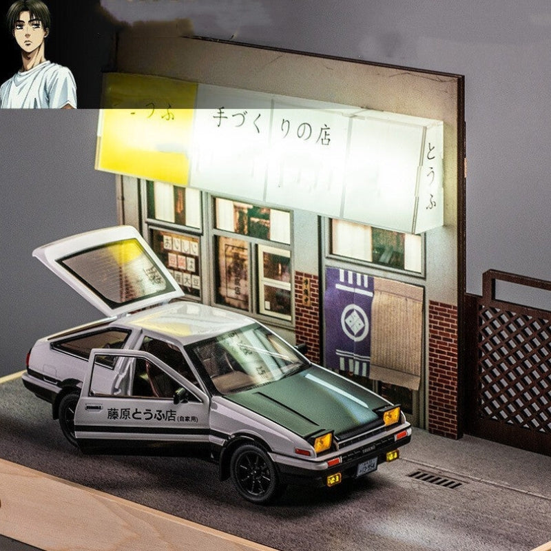 Détails de l'intérieur de la voiture AE86