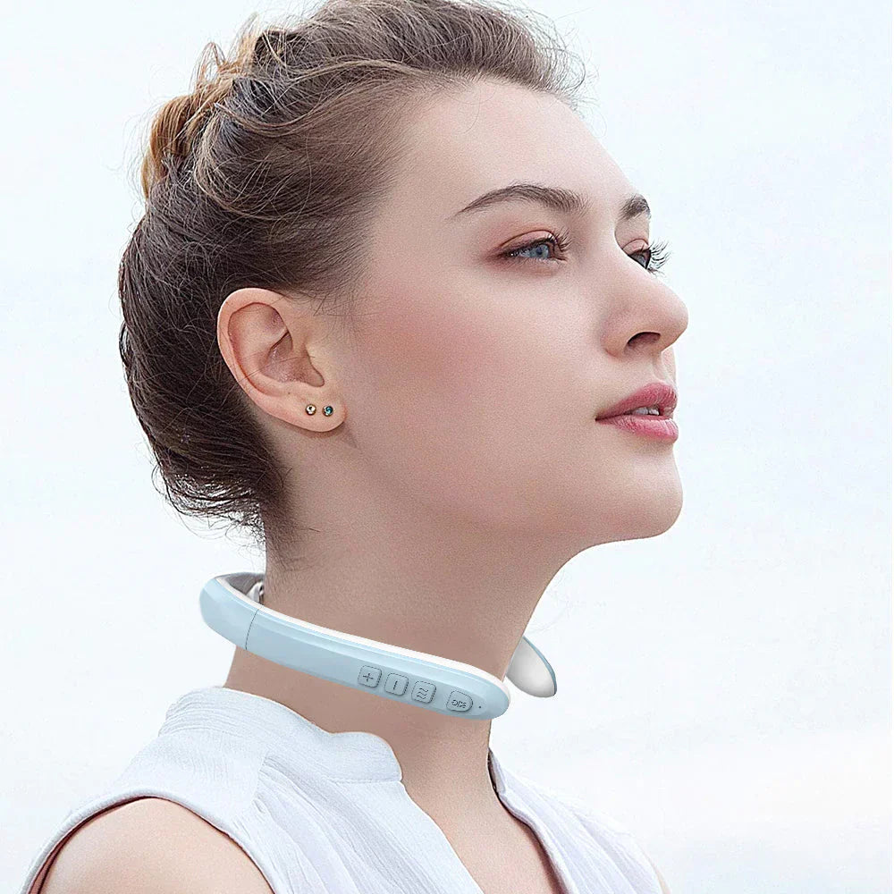 Appareil de massage par ultrasons pour le cou et les muscles avec technologie de vibration