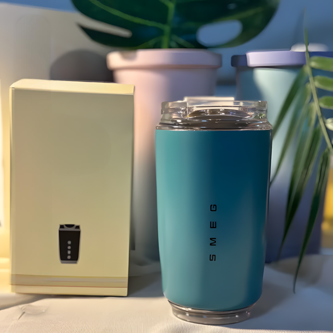 Élégante Tasse Thermique en Acier Inoxydable – Gobelet Isotherme 500 ml Réutilisable pour Boissons Chaudes & Froides