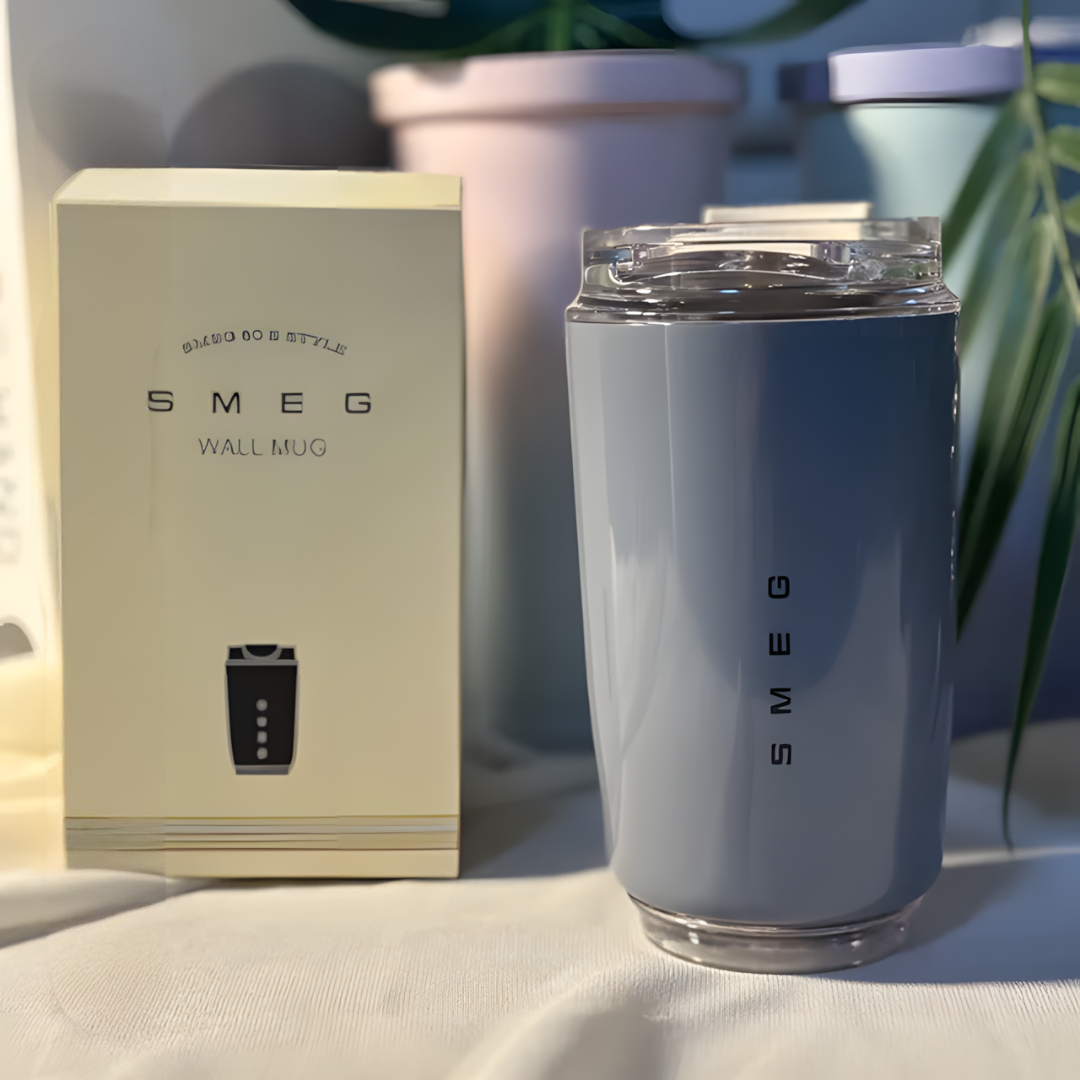 Élégante Tasse Thermique en Acier Inoxydable – Gobelet Isotherme 500 ml Réutilisable pour Boissons Chaudes & Froides