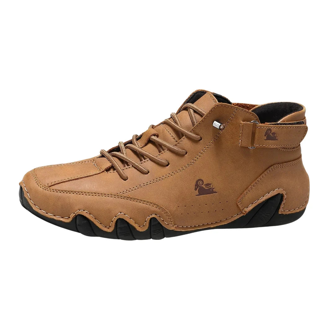 Alpaca™ ergonomique en cuir, imperméable & anti-douleur + Semelles Offertes