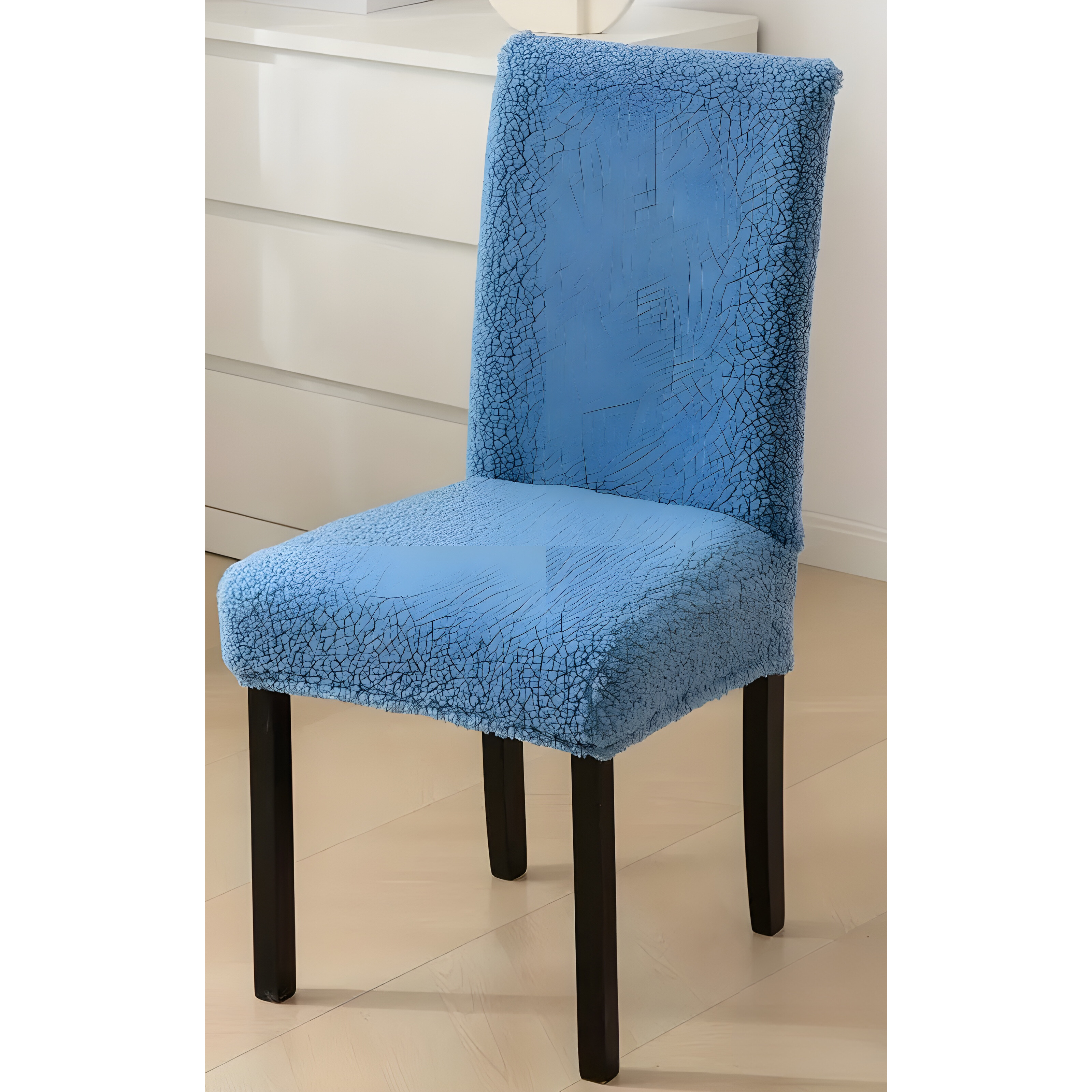 Housse de chaise SherpaFit – Housse de chaise de salle à manger Sherpa élastique et confortable | Élévateur à bol