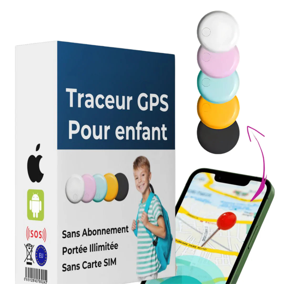 Traceur GPS Enfant Sans Abonnement - Narsago - ANDROID / iOS