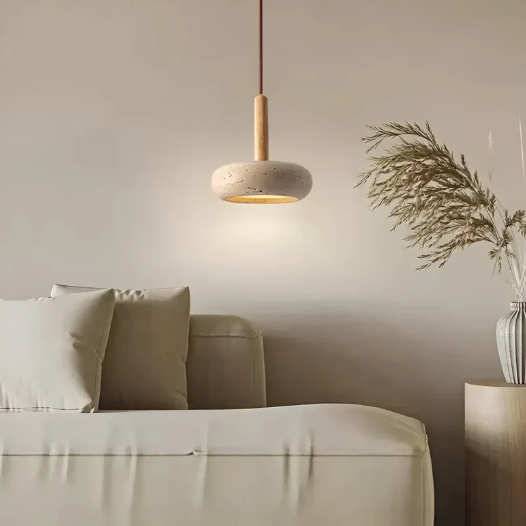 Yumeko | Plafonnier LED réglable de style rétro japonais