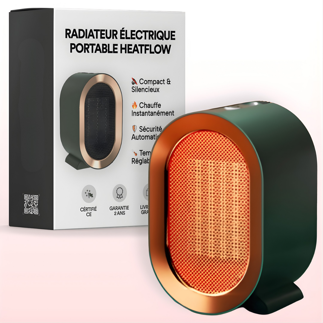 Radiateur Électrique Portable - HeatFlow™
