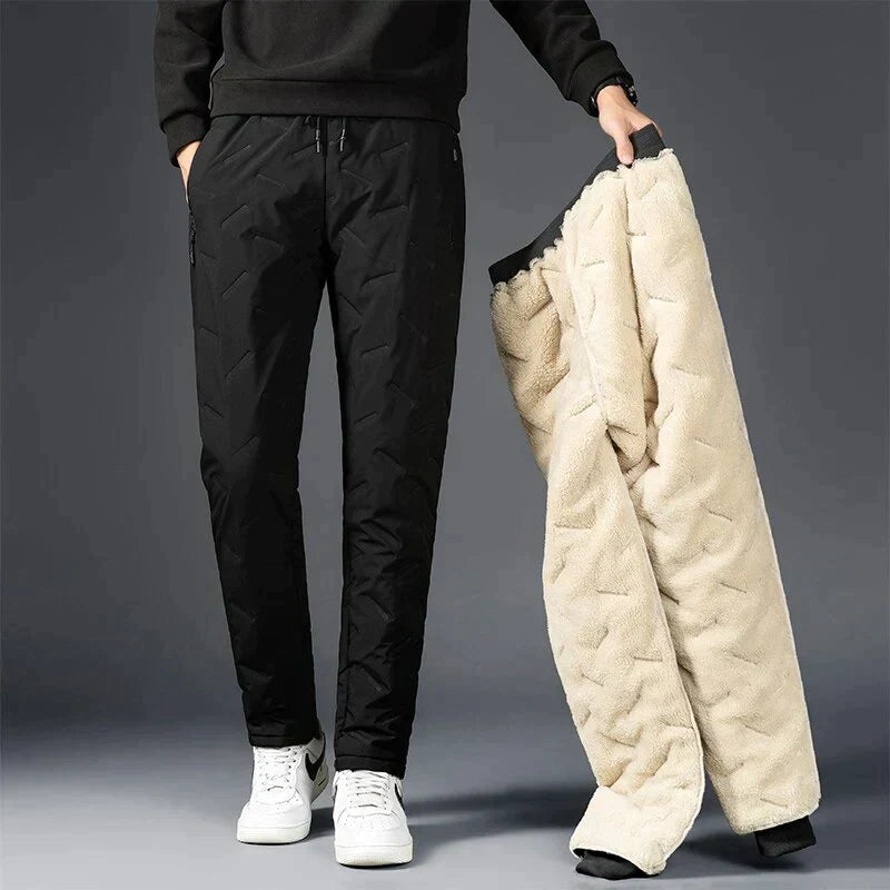 Pantalon de jogging chaud en polaire - Unisexe