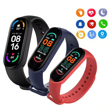Montre connectée affichant les notifications en temps réel