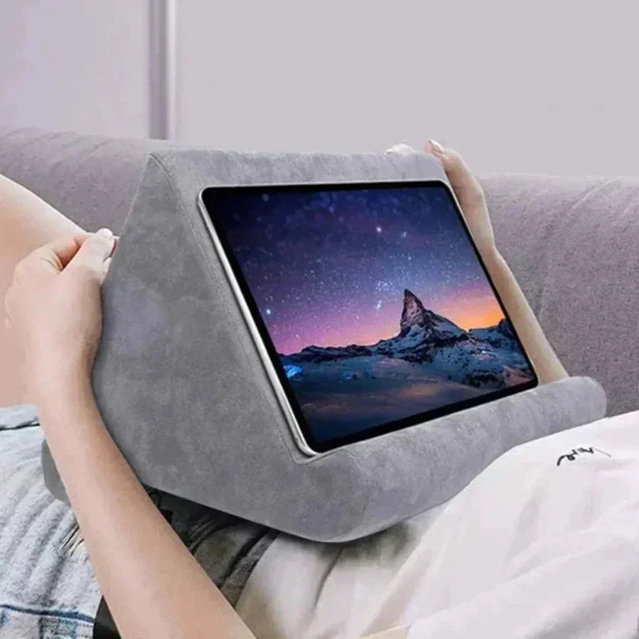 Support de tablette confortable pour une lecture détendue et le streaming