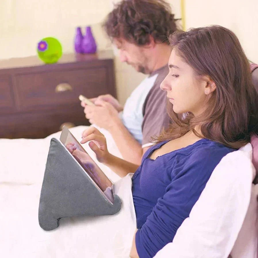 Support de tablette confortable pour une lecture détendue et le streaming