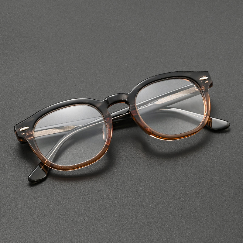 Larew monture de lunettes en acétate vintage