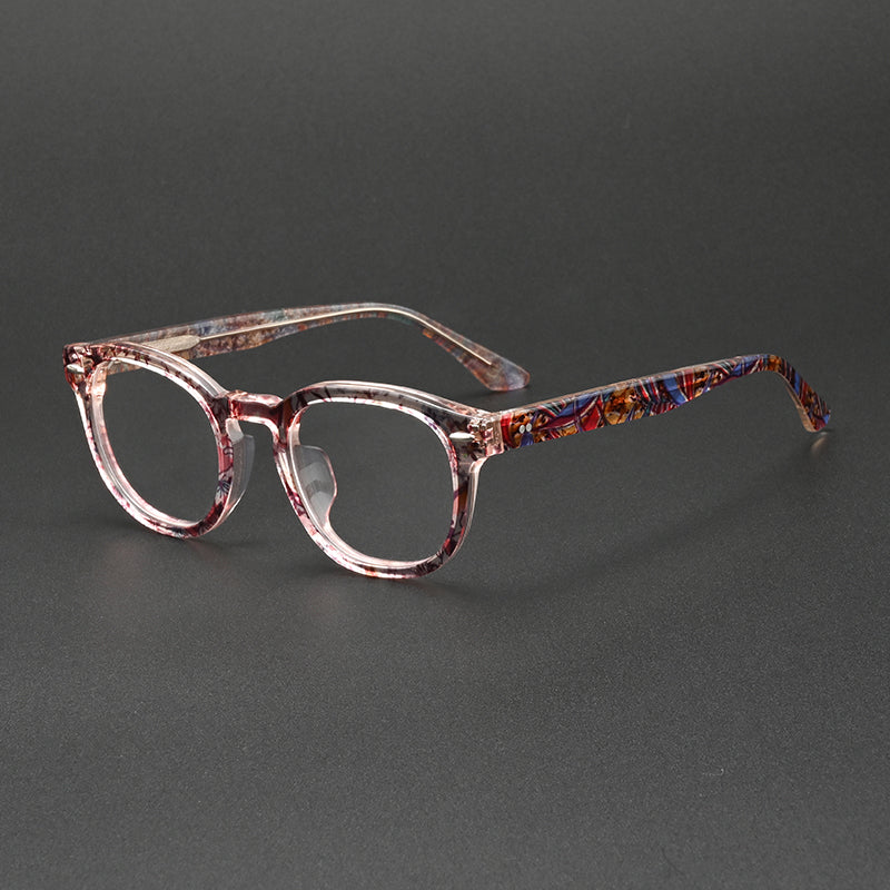 Larew monture de lunettes en acétate vintage