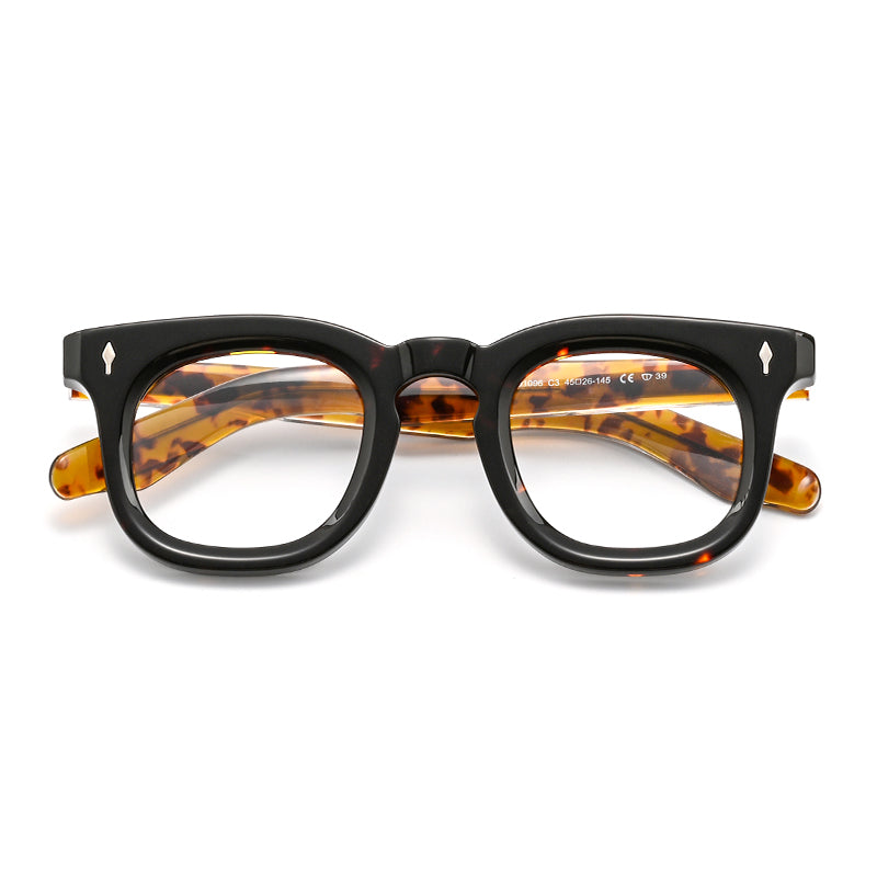 Cayden monture de lunettes en acétate vintage