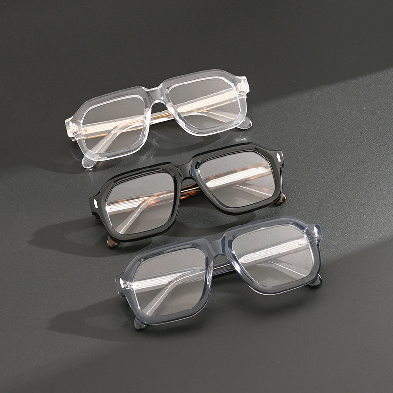 Monture de lunettes en acétate vintage de Saum