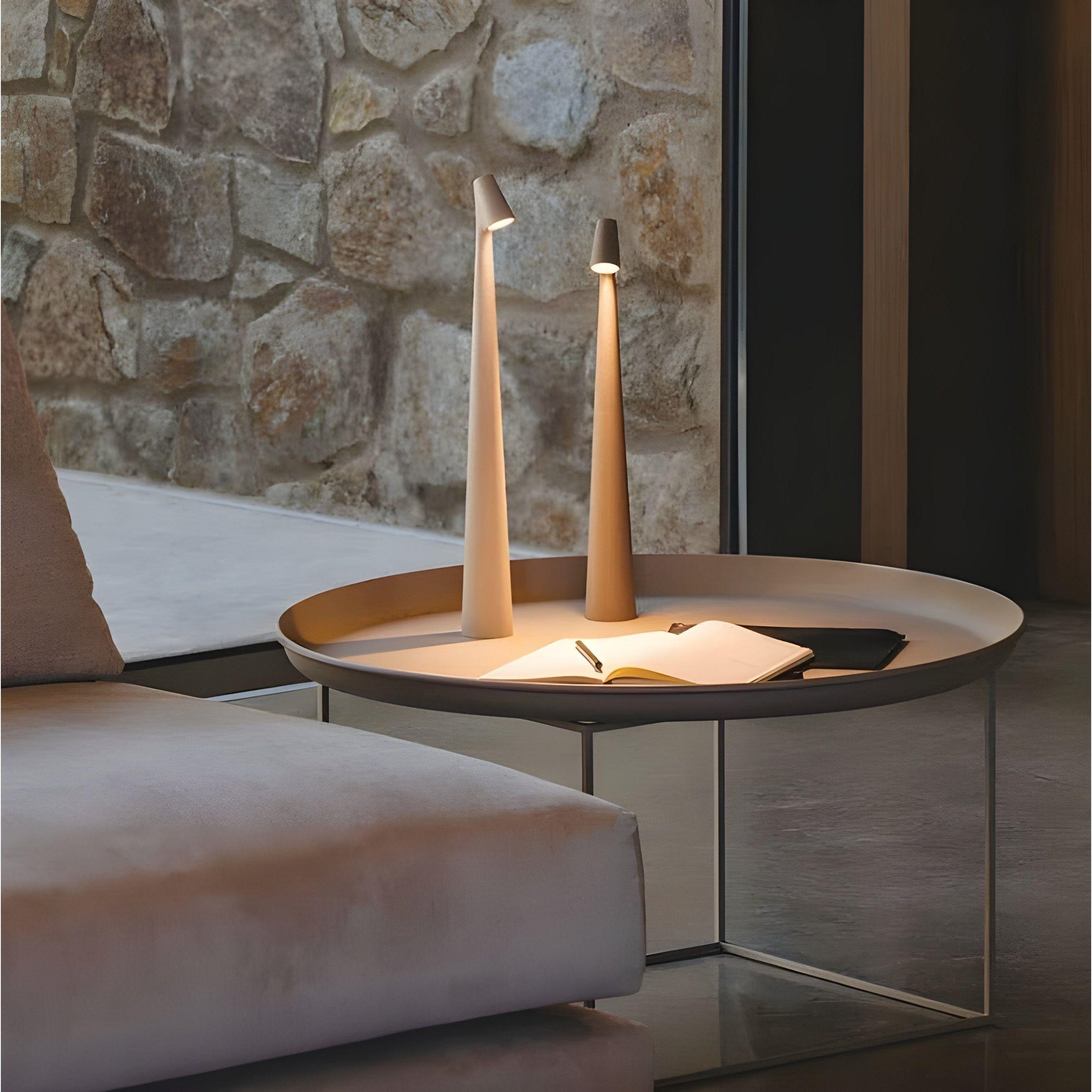 Lampe de chevet rechargeable sans fil - Sans câble