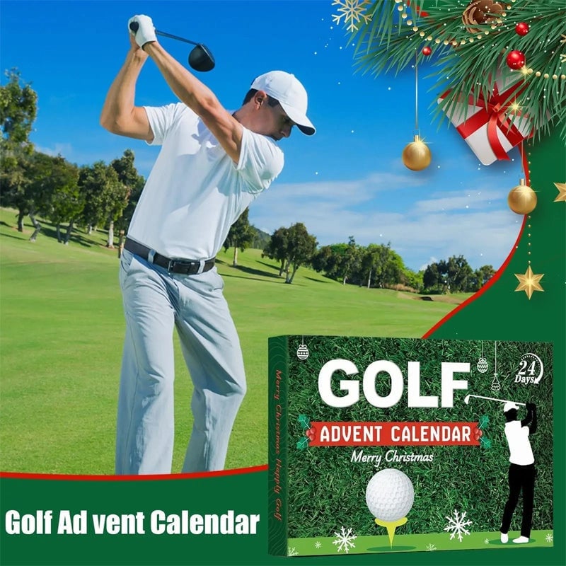 Calendrier de l'Avent Golf - Cadeau de Noël pour les golfeurs