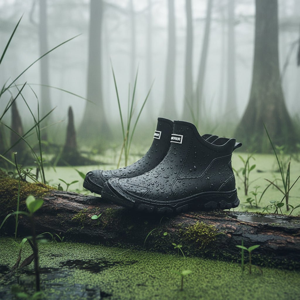 Bottes en Caoutchouc Outdoor Imperméables et Antidérapantes