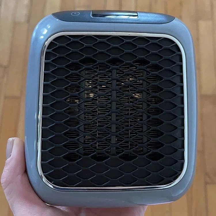Appareil de chauffage portable 800 W, chauffage rapide compact avec minuterie et protection contre l'inclinaison | Sansotis