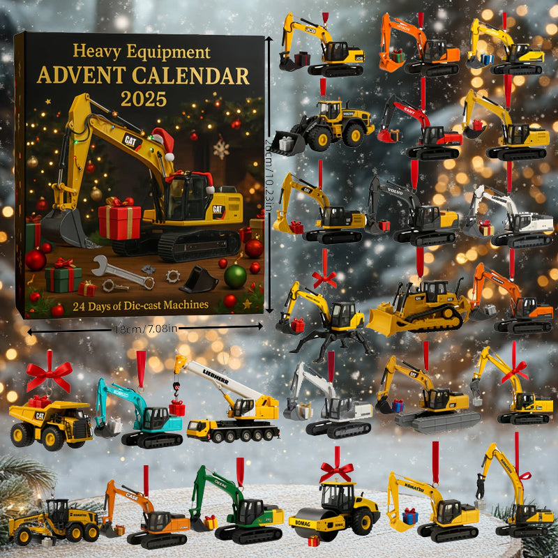 Calendrier de l'Avent | Des surprises quotidiennes passionnantes pour les amateurs de machines lourdes