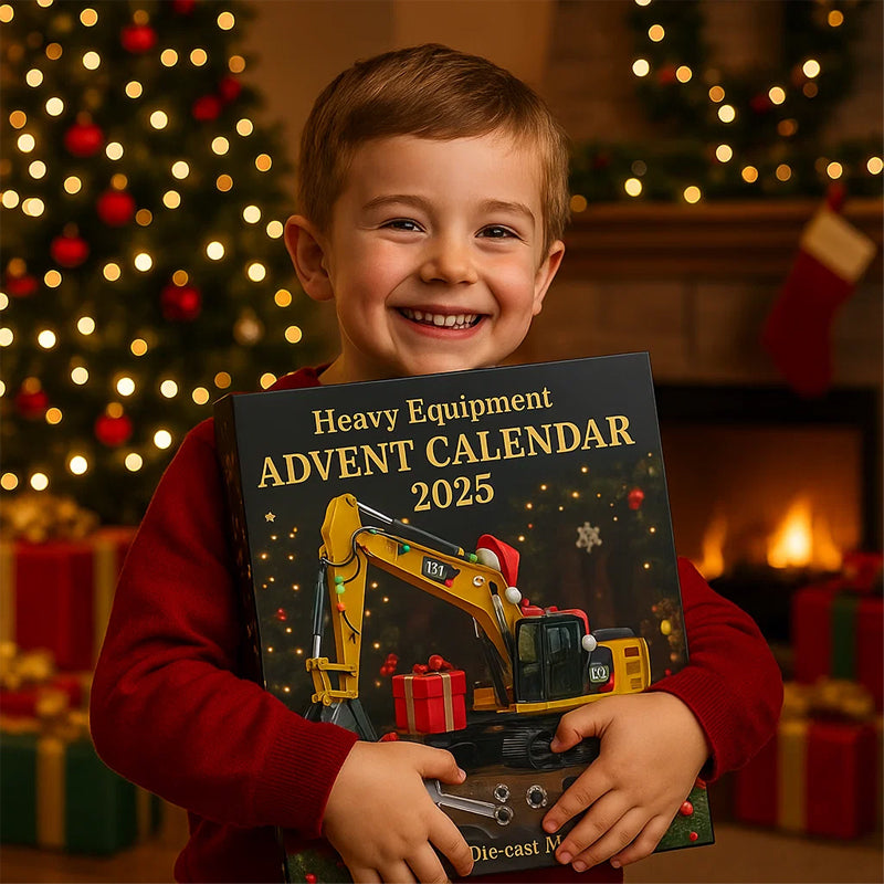 Calendrier de l'Avent | Des surprises quotidiennes passionnantes pour les amateurs de machines lourdes