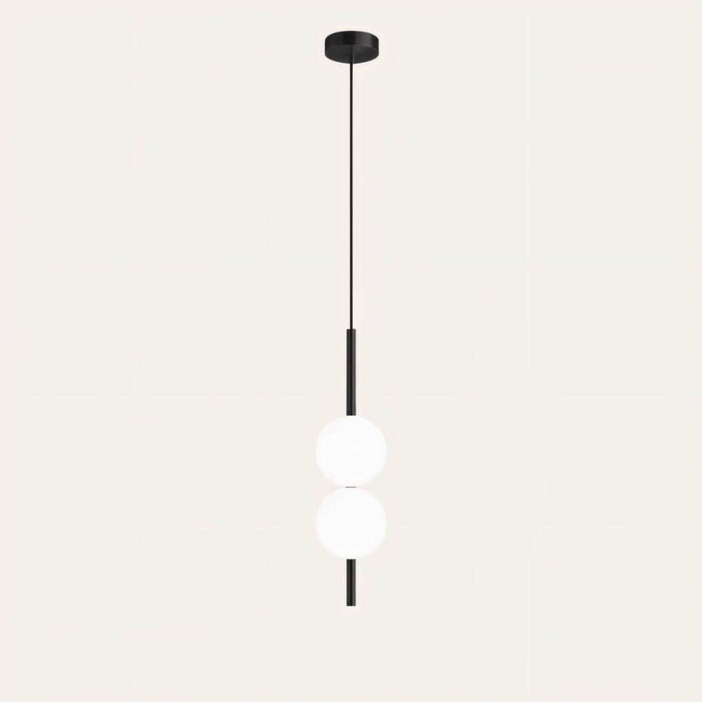 Lampe suspendue LED Globe en verre Afzal